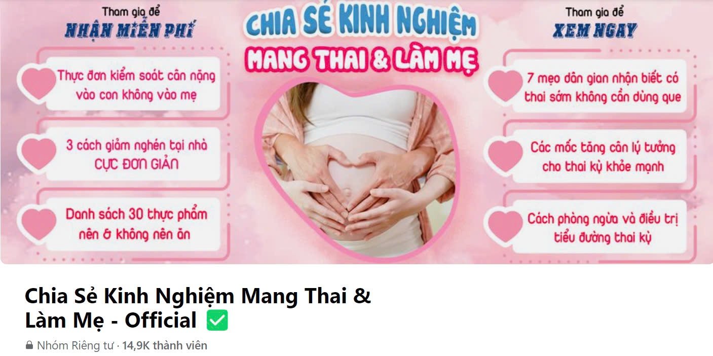 Hội Chia Sẻ Kinh Nghiệm Mang Thai & Làm Mẹ - Official