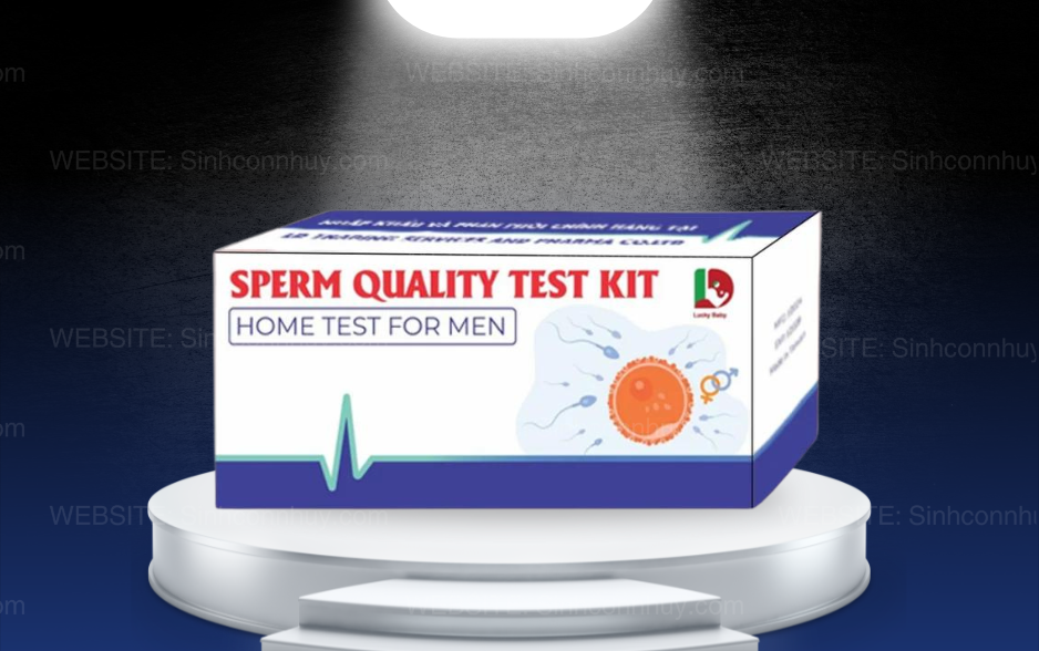 Máy xét nghiệm tinh trùng tại nhà Sperm Quality Test Kit Lucky Baby