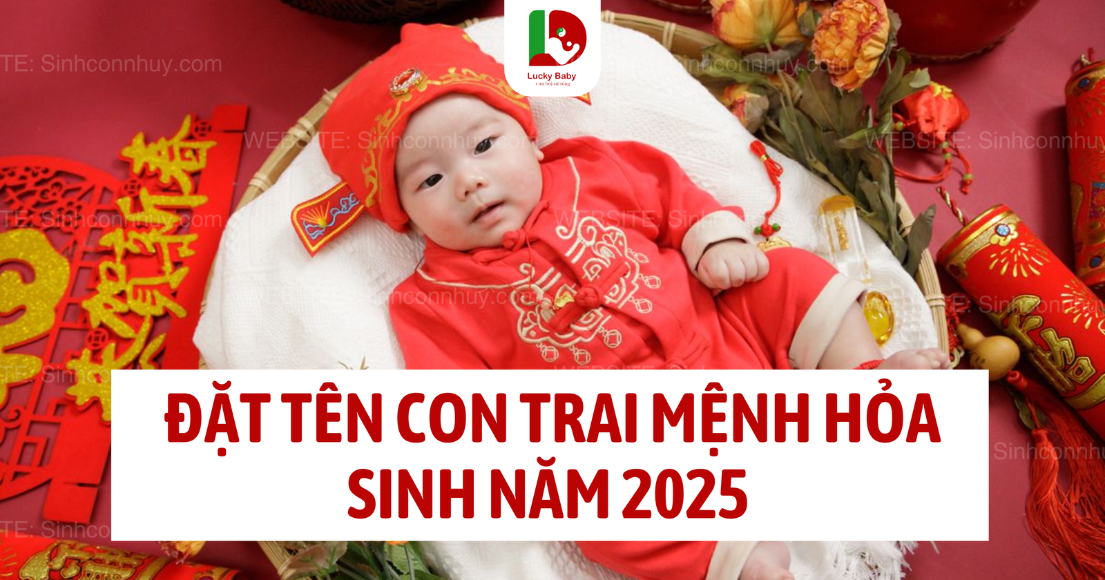 Đặt tên con trai mệnh Hỏa sinh năm 2025