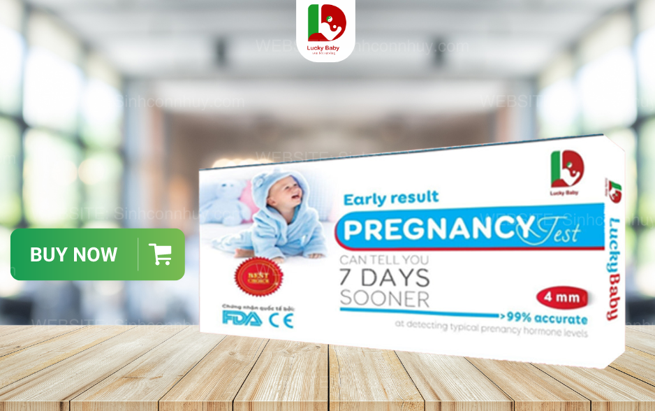 Que thử thai sớm Lucky Baby