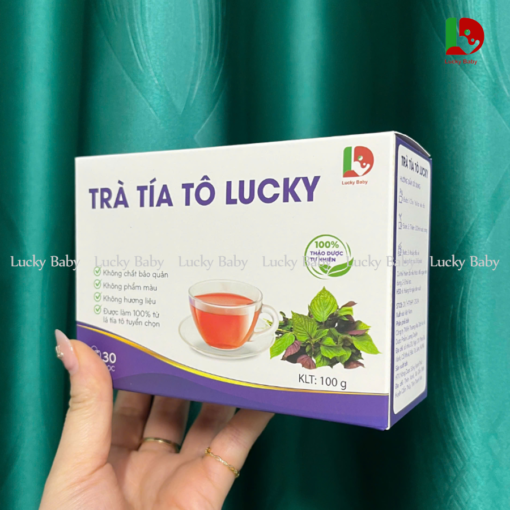Trà Tía Tô Lucky Baby Kiềm Hóa Cơ Thể - Hỗ Trợ Sinh Con Trai - Ảnh 6
