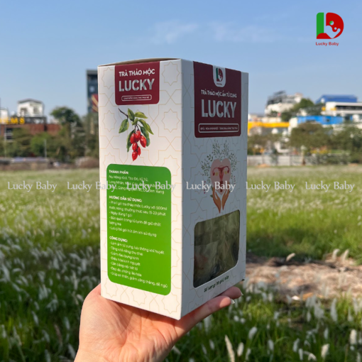 Trà Thảo Mộc Lucky - Làm Ấm Tử Cung, Điều Hòa Khí Huyết, Tăng Khả Năng Thụ Thai - Ảnh 5