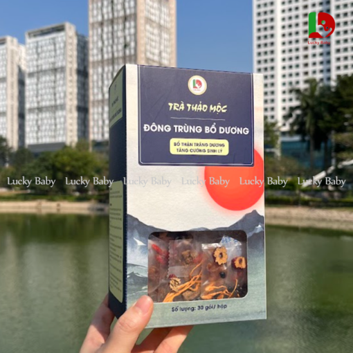 Trà Thảo Mộc Đông Trùng Bổ Dương Lucky - Bổ Thận Tráng Dương, Tăng Cường Sinh Lý, Bổ Tinh Trùng - Ảnh 4
