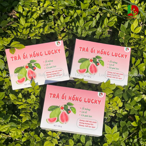Trà Ổi Hồng LuckyBaby - Hỗ Trợ Tạo Acid Cơ Thể - Bí Quyết Sinh Con Gái 100 - Ảnh 3