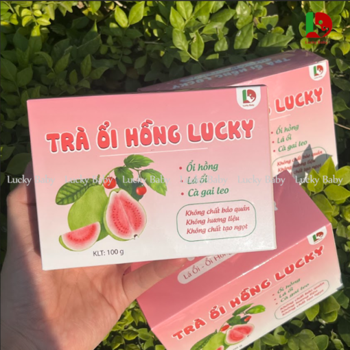 Trà Ổi Hồng LuckyBaby - Hỗ Trợ Tạo Acid Cơ Thể - Bí Quyết Sinh Con Gái 100 - Ảnh 4