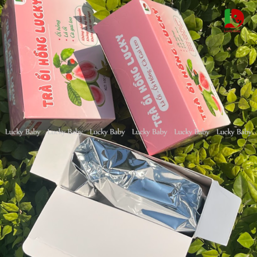 Trà Ổi Hồng LuckyBaby - Hỗ Trợ Tạo Acid Cơ Thể - Bí Quyết Sinh Con Gái 100 - Ảnh 5