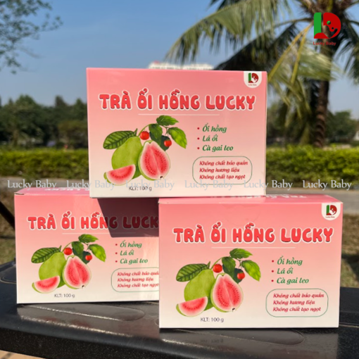 Trà Ổi Hồng LuckyBaby - Hỗ Trợ Tạo Acid Cơ Thể - Bí Quyết Sinh Con Gái 100 - Ảnh 6