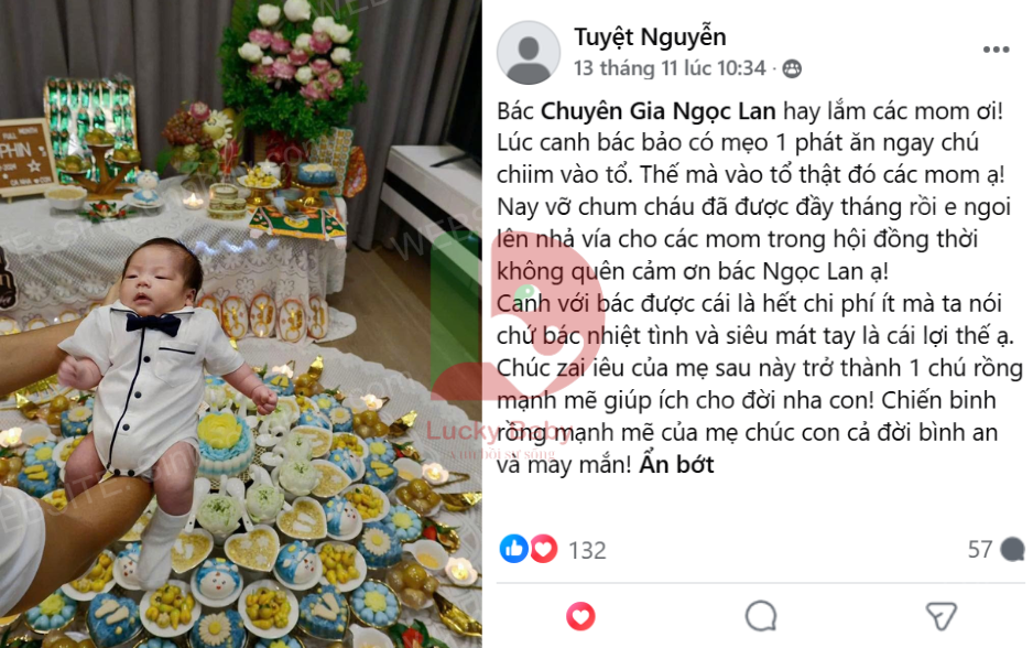 Chia sẻ của Mẹ Tuyệt - mắc hội chứng PCOS đã canh con trai thành công cùng Chuyên gia Ngọc Lan