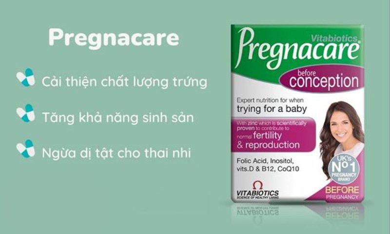 Công dụng Pregnacare Her hỗ trợ sinh sản