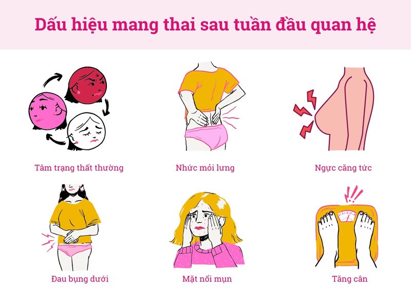 1 Tuần Sau Khi Quan Hệ: Dấu Hiệu Có Em Bé
