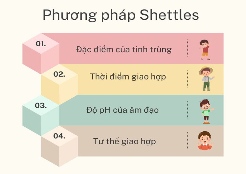 Hướng dẫn phương pháp Shettles hiệu quả