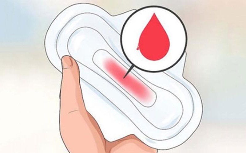 Ra dịch màu hồng nhạt có thể là triệu chứng có em bé