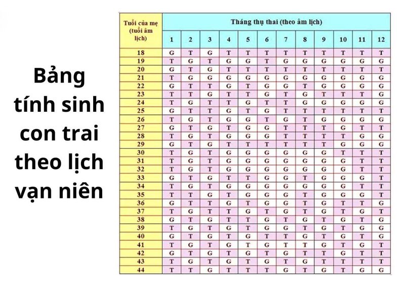 Thời điểm lý tưởng để sinh quý tử