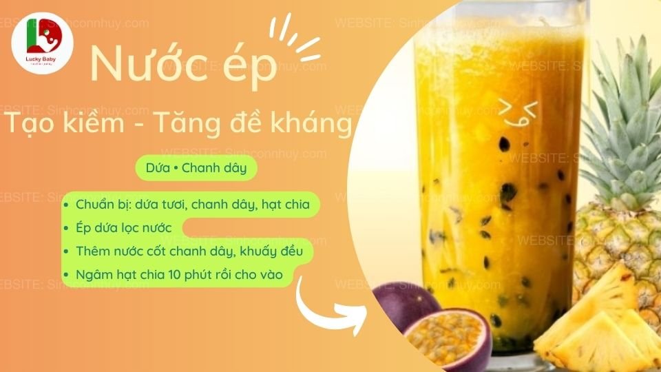 Nước ép nhiệt đới tạo kiềm