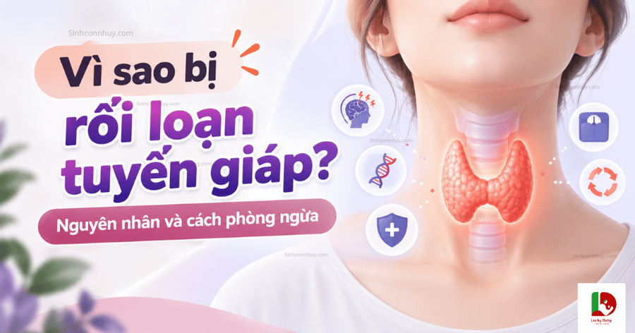 Vì sao bị rối loạn tuyến giáp Nguyên nhân và cách phòng ngừa